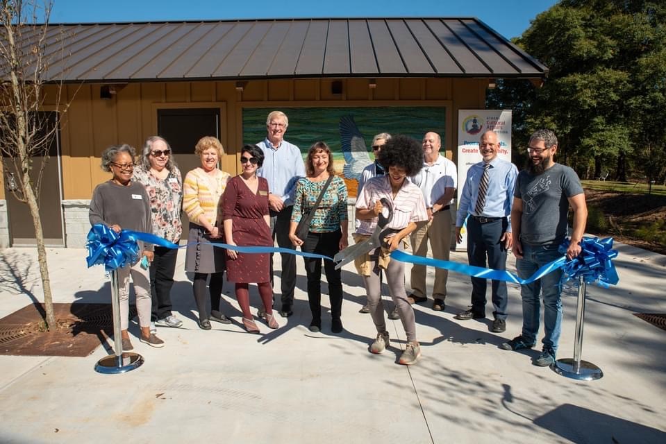 Heron Sighting Dedication at Dudley Park Athens Cultural Affairs